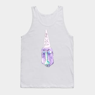 Grumpy Face Tank Top